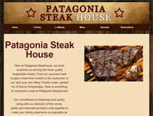 Tablet Screenshot of patagonia-steakhouse.com